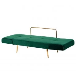 Jack & Alice Canapé convertible Behram II - Velours - Vert foncé -Meubles de salon Soldes 1000127857 190110 15522200109 GALLERYIMAGES P000000001000127857