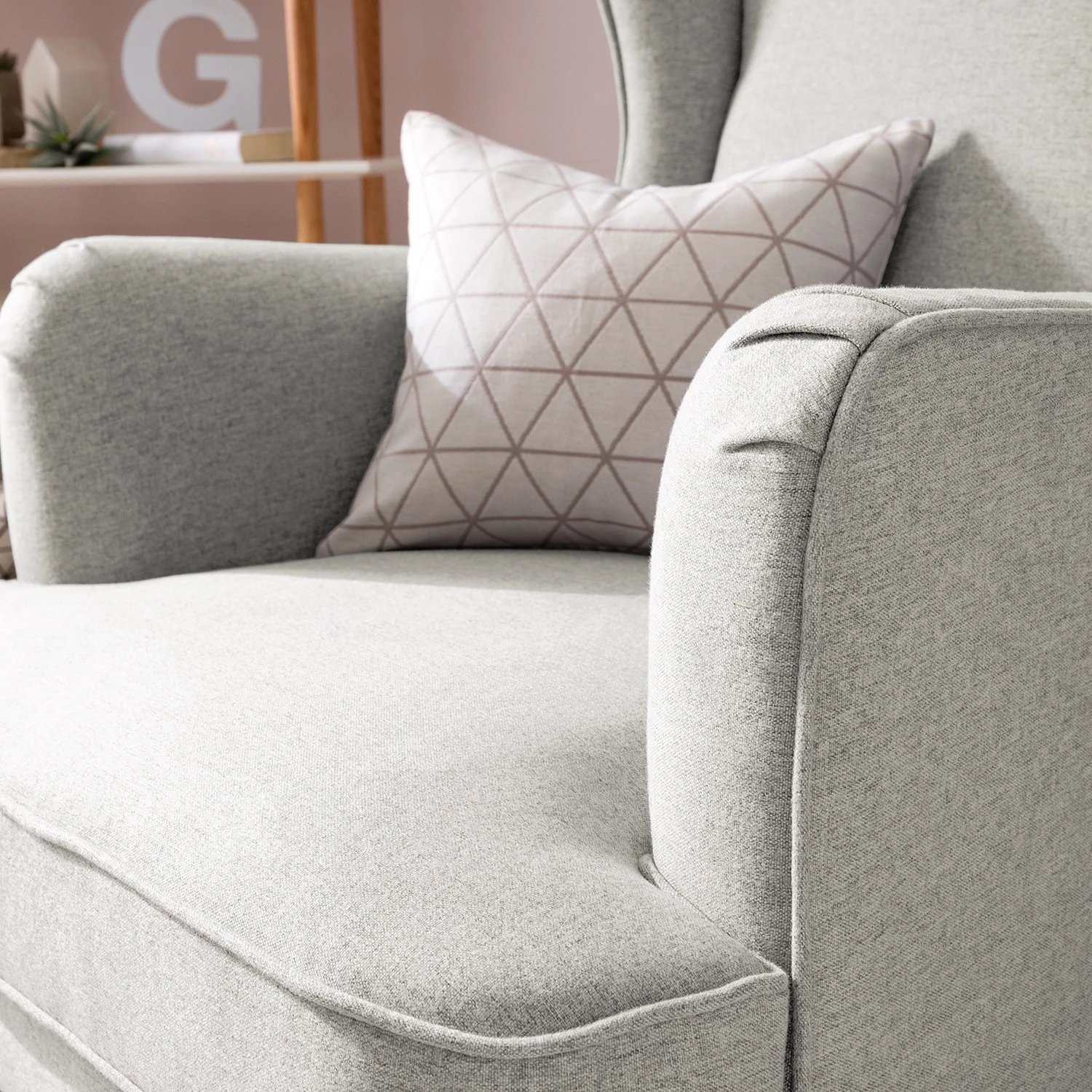 Jack & Alice Bergère Limeri - Feutre Blix: Gris clair - Sans repose-pieds 9 Jack & Alice Bergère Limeri - Feutre Blix: Gris clair - Sans repose-pieds – Image 7