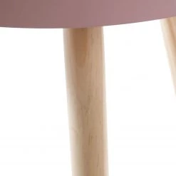 Norrwood Table d’appoint Cuto - Partiellement en pin massif - Rose / pin -Meubles de salon Soldes 1000128234 180810 15445814 GALLERYIMAGES P000000001000128234