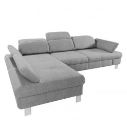 Loftscape Canapé d'angle Granada - Gris clair - Méridienne courte à gauche (vue de face) -Meubles de salon Soldes 1000128360 180809 143054429 GALLERYIMAGES P000000001000128360