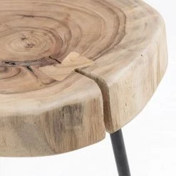 Norrwood Table d'appoint Kisa I - Acacia massif / Fer 5 Norrwood Table d'appoint Kisa I - Acacia massif / Fer -Meubles de salon Soldes 1000128462 180810 15263104 GALLERYIMAGES P000000001000128462