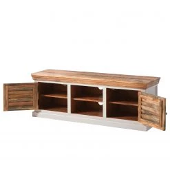 Maison Belfort Meuble TV Newhaven - Partiellement en manguier massif - Manguier / Blanc 18 Maison Belfort Meuble TV Newhaven - Partiellement en manguier massif - Manguier / Blanc -Meubles de salon Soldes 1000128941 200122 18404100008 DETAILS P000000001000128941