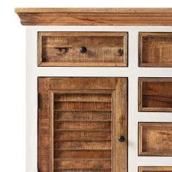 Maison Belfort Buffet Newhaven - Partiellement en manguier massif - Manguier / Blanc -Meubles de salon Soldes 1000128954 200122 18404800049 DETAILS P000000001000128954