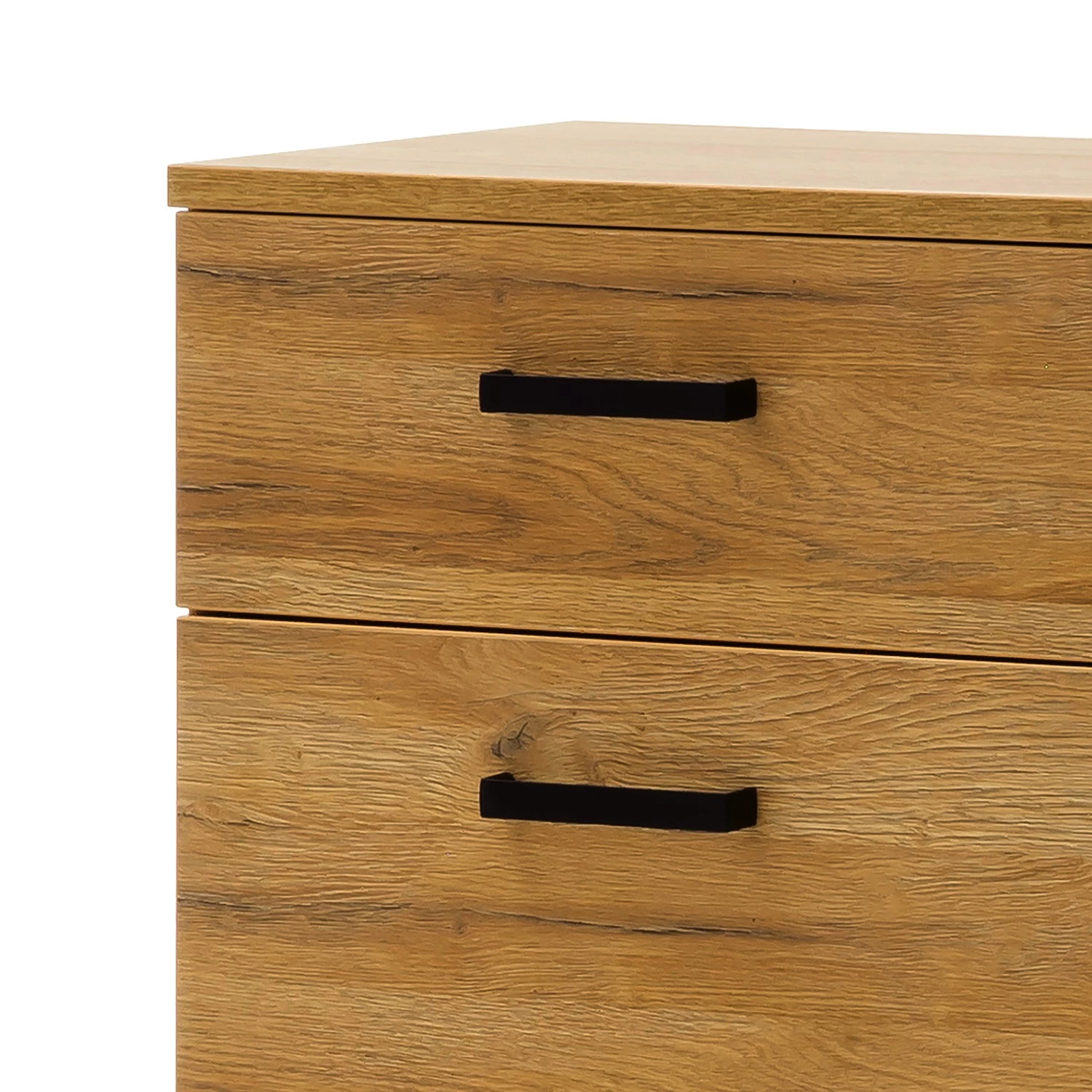 Red Living Commode Krokby IV - Imitation chêne Grandson / Noir 6 Red Living Commode Krokby IV - Imitation chêne Grandson / Noir – Image 4