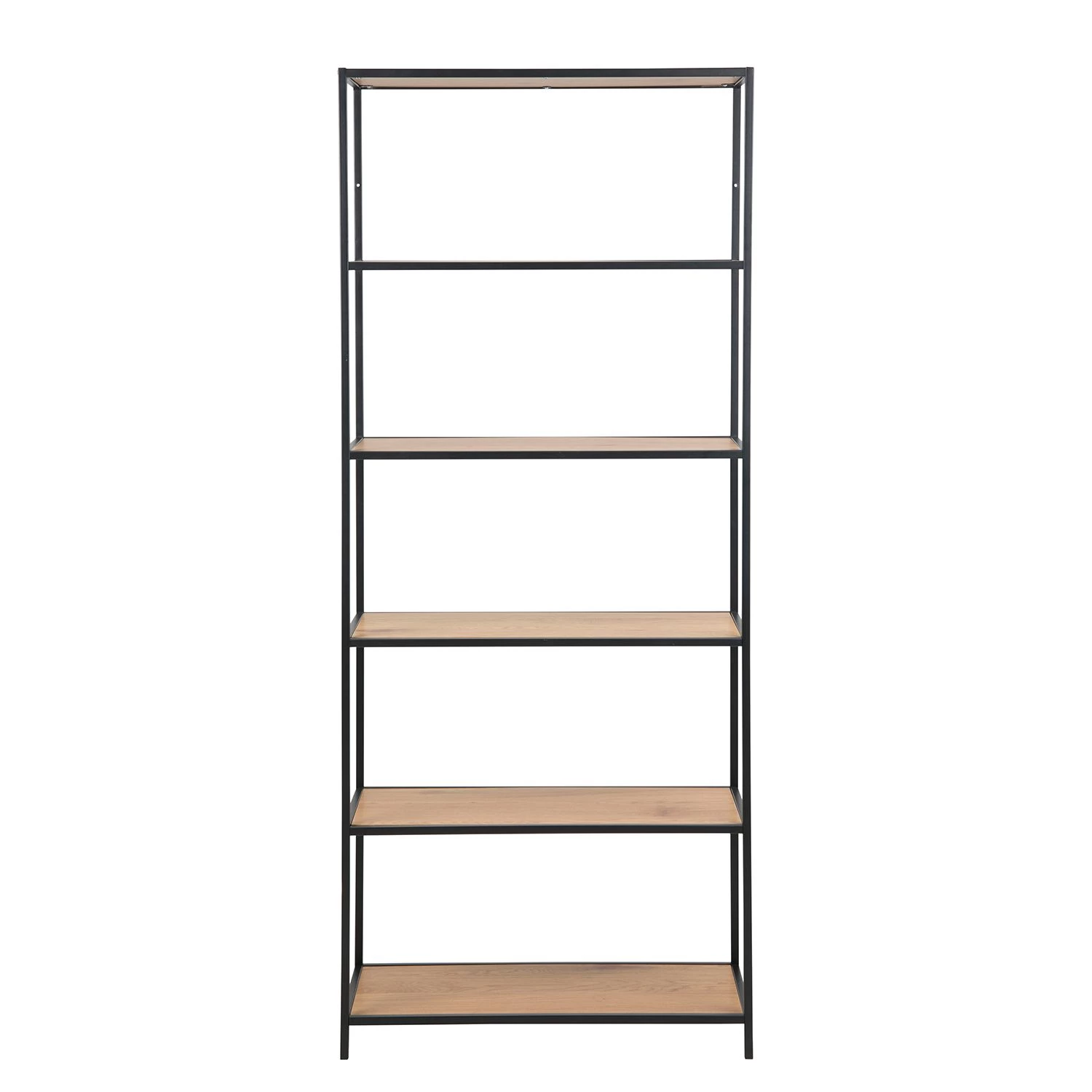 Red Living Étagère Coogee III - Imitation chêne sauvage / Noir - Imitation chêne sauvage - Hauteur : 185 cm 6 Red Living Étagère Coogee III - Imitation chêne sauvage / Noir - Imitation chêne sauvage - Hauteur : 185 cm – Image 4