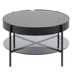 Norrwood Table basse Myrberg II - Verre / Acier - Fumée / Noir 8 Norrwood Table basse Myrberg II - Verre / Acier - Fumée / Noir -Meubles de salon Soldes 1000129712 180913 14223441 GALLERYIMAGES P000000001000129712
