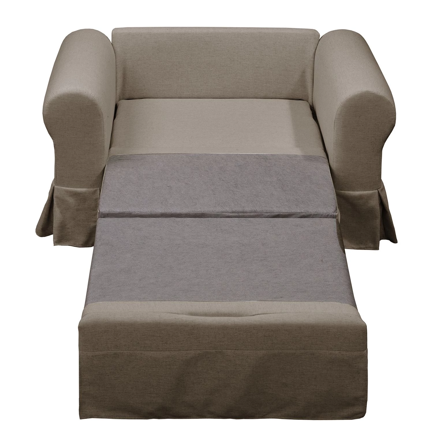 Maison Belfort Fauteuil convertible Latina XVI - Tissu - Taupe 11 Maison Belfort Fauteuil convertible Latina XVI - Tissu - Taupe – Image 9