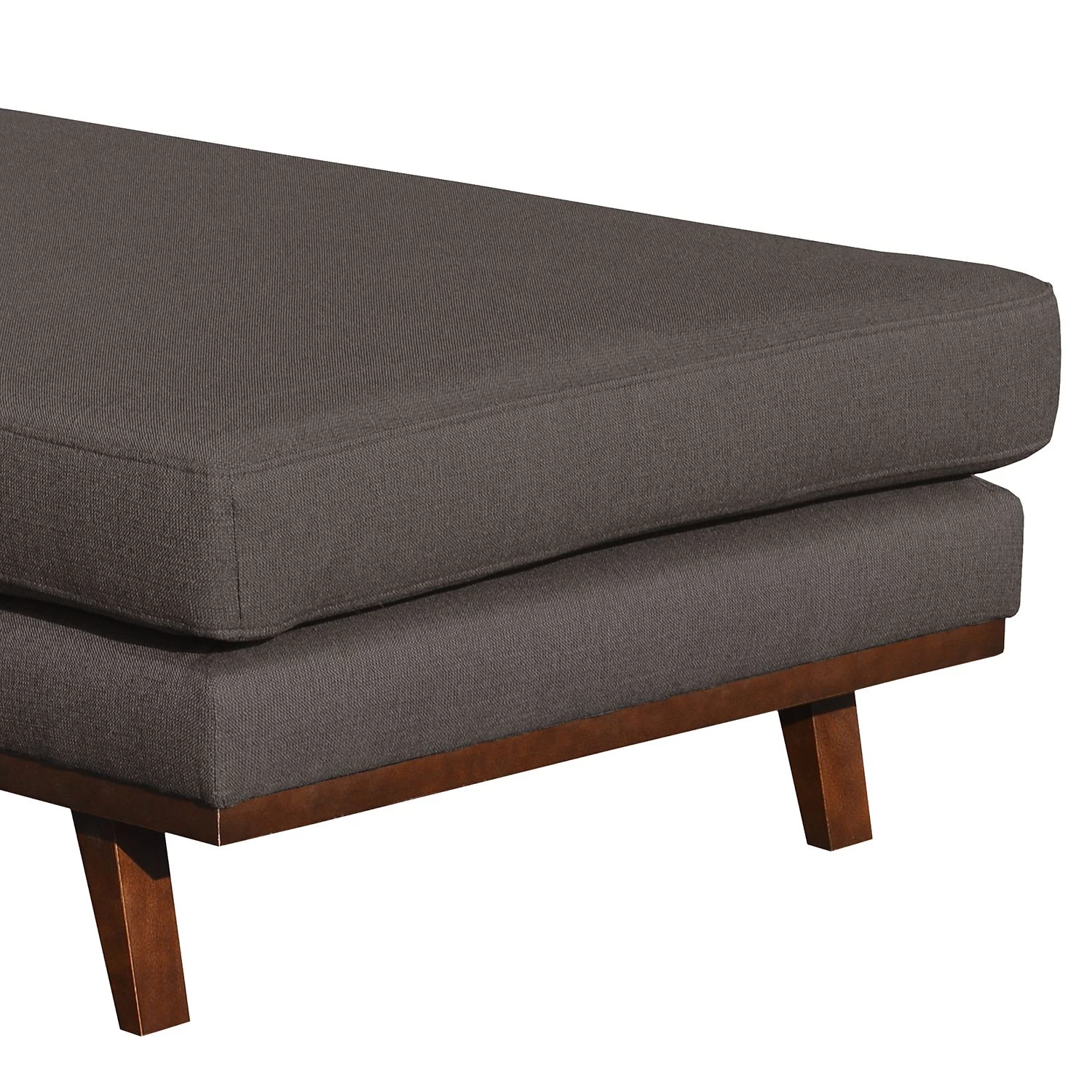 Mørteens repose-pieds Billund XL - Tissu structuré - Gris foncé 7 Mørteens repose-pieds Billund XL - Tissu structuré - Gris foncé – Image 5