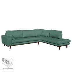 Mørteens Canapé d’angle Billund III - Tissu structuré - Menthe - Méridienne longue à droite (vue de face) -Meubles de salon Soldes 1000130367 180904 170851134 ICON GALLERYIMAGES P000000001000130367 icon seal