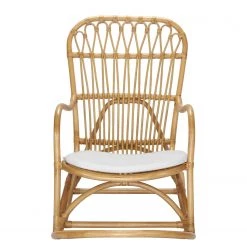 Ars manufacti Rocking chair Busnes - Coton - Beige -Meubles de salon Soldes 1000131143 190128 15282500002 GALLERYIMAGES P000000001000131143