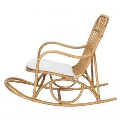 Ars manufacti Rocking chair Busnes - Coton - Beige -Meubles de salon Soldes 1000131143 190128 15282500003 GALLERYIMAGES P000000001000131143