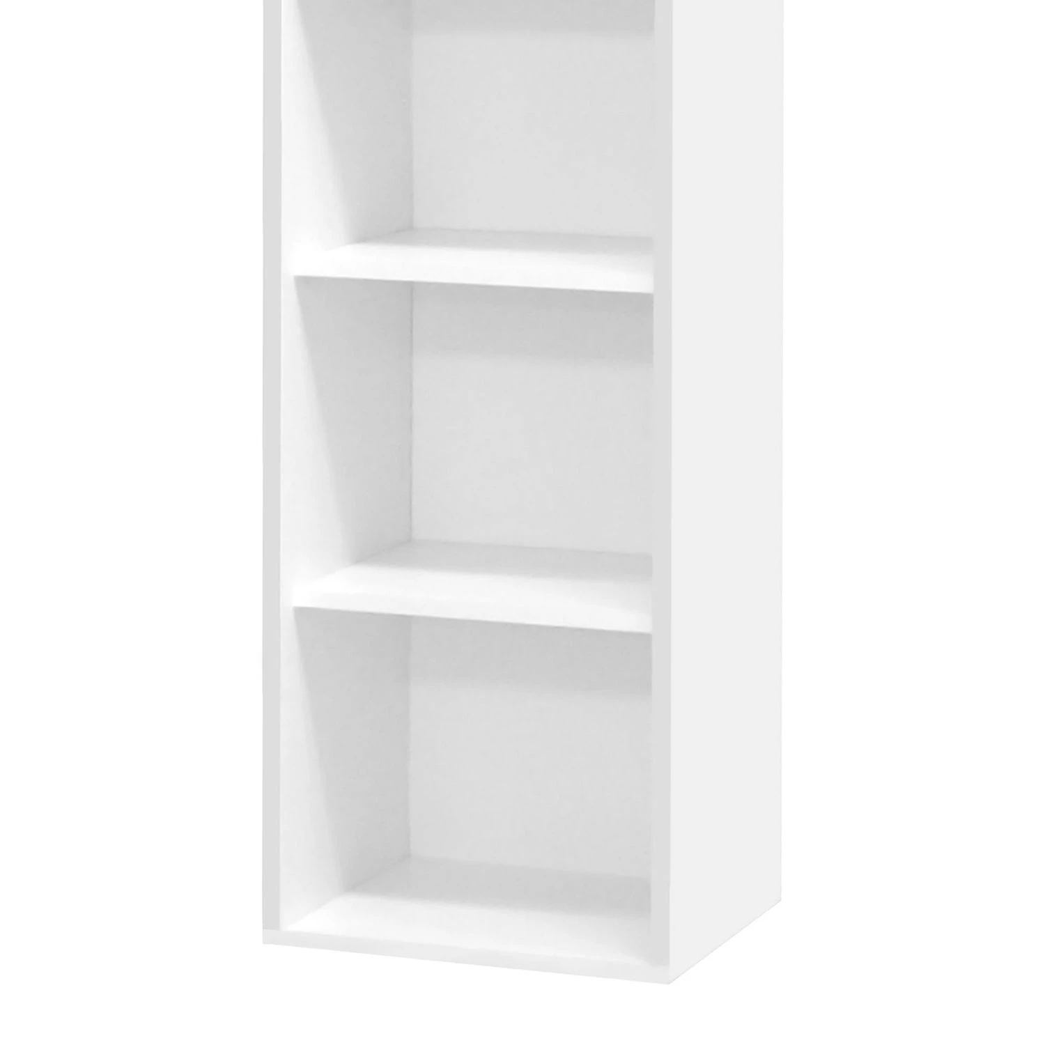 Mooved Étagère de bureau Leeton II - Blanc - Hauteur : 180 cm 5 Mooved Étagère de bureau Leeton II - Blanc - Hauteur : 180 cm – Image 3