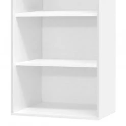 Mooved Étagère de bureau Leeton I - Blanc - Hauteur : 109 cm -Meubles de salon Soldes 1000131613 180918 12414229 GALLERYIMAGES P000000001000131613
