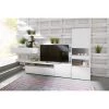Now! by hülsta Ensemble hülsta now easy III (4 élém.) - Blanc pur laqué / Gris clair -Meubles de salon Soldes 1000131850 180920 17412104 IMAGE P000000001000131850