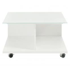 Now! by hülsta Table basse hülsta now I - Verre - Blanc neige -Meubles de salon Soldes 1000133368 181001 08063128 GALLERYIMAGES P000000001000133368