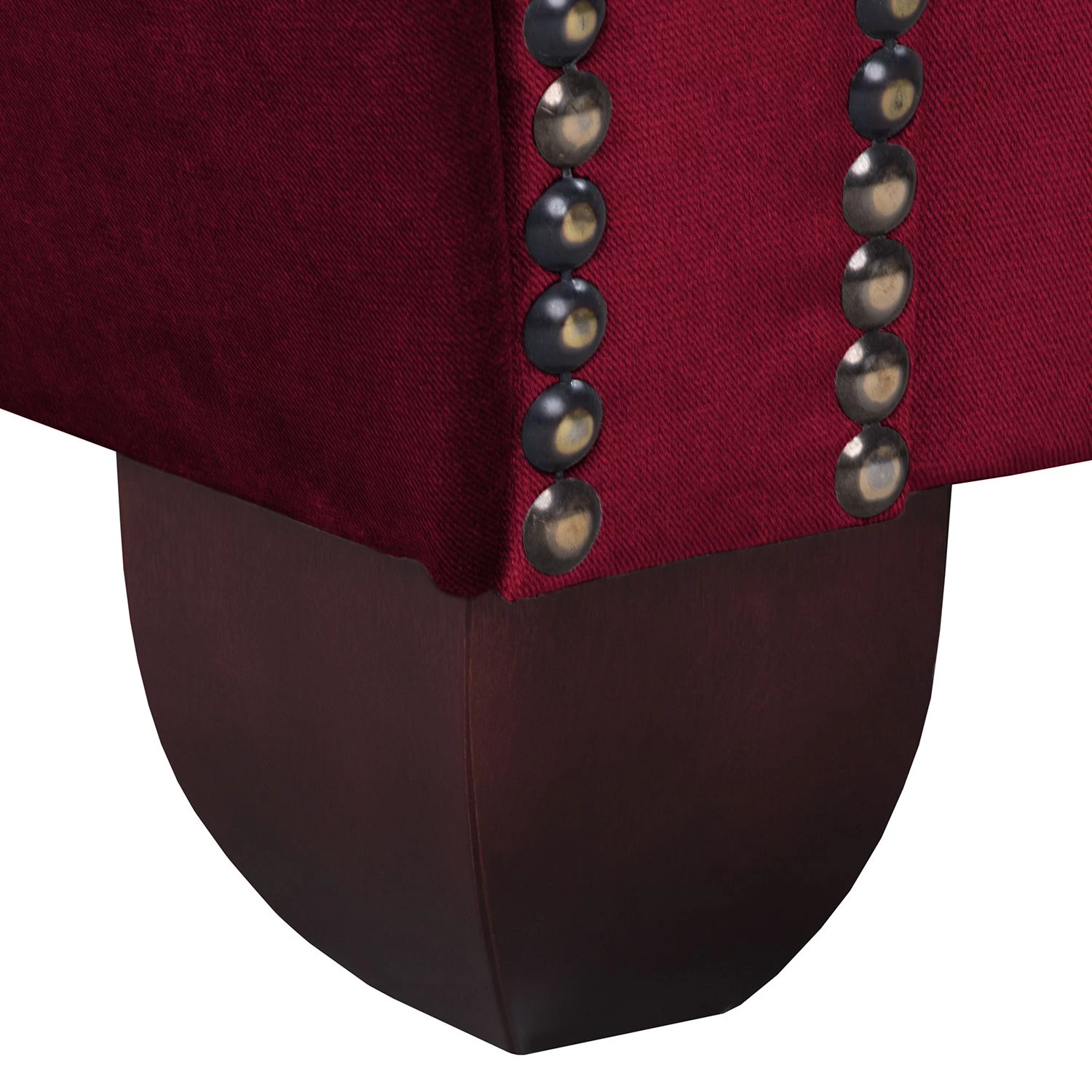 Jack & Alice Grand canapé Sells - Velours - Rouge 12 Jack & Alice Grand canapé Sells - Velours - Rouge – Image 10