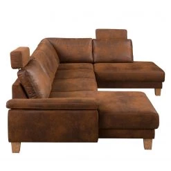 Ars Natura Canapé panoramique Alpine - Aspect cuir vieilli - Méridienne courte à gauche / longue à droite (vue de face) 19 Ars Natura Canapé panoramique Alpine - Aspect cuir vieilli - Méridienne courte à gauche / longue à droite (vue de face) -Meubles de salon Soldes 1000135199 190903 11144500003 DETAILS P000000001000135199