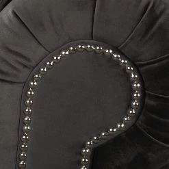 Jack & Alice Canapé Solita (2 places) - Velours - Gris -Meubles de salon Soldes 1000135626 181018 162913145 GALLERYIMAGES P000000001000135626