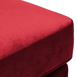 Jack & Alice Repose-pieds Solita - Velours - Rouge -Meubles de salon Soldes 1000135630 181018 162921184 GALLERYIMAGES P000000001000135630