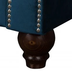 Jack & Alice Canapé d'angle Solita - Velours - Bleu foncé -Meubles de salon Soldes 1000135725 181023 18292335 GALLERYIMAGES P000000001000135725