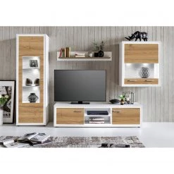 Loftscape Meuble TV Hagby II - Imitation chêne / Blanc 7 Loftscape Meuble TV Hagby II - Imitation chêne / Blanc -Meubles de salon Soldes 1000137079 181213 07274900014 MOOD GALLERYIMAGES P000000001000137079 mood
