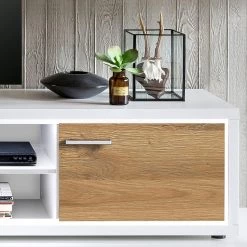 Loftscape Meuble TV Hagby II - Imitation chêne / Blanc 8 Loftscape Meuble TV Hagby II - Imitation chêne / Blanc -Meubles de salon Soldes 1000137079 181213 07274900015 GALLERYIMAGES P000000001000137079