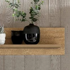 Loftscape Étagère murale Hagby - Imitation chêne - Largeur : 116 cm 8 Loftscape Étagère murale Hagby - Imitation chêne - Largeur : 116 cm -Meubles de salon Soldes 1000137080 190417 12530200003 GALLERYIMAGES P000000001000137080