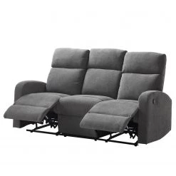 Loftscape Canapé relax Grandhan (3 places) - Microfibre - Gris -Meubles de salon Soldes 1000139825 200807 14143300018 DETAILS P000000001000139825
