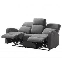 Loftscape Canapé relax Grandhan (3 places) - Microfibre - Gris -Meubles de salon Soldes 1000139825 200807 14143700020 DETAILS P000000001000139825