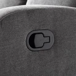 Loftscape Canapé relax Grandhan (3 places) - Microfibre - Gris -Meubles de salon Soldes 1000139825 200807 14145100025 DETAILS P000000001000139825