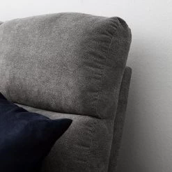 Loftscape Canapé relax Grandhan (3 places) - Microfibre - Gris -Meubles de salon Soldes 1000139825 201111 10410200010 DETAILS P000000001000139825