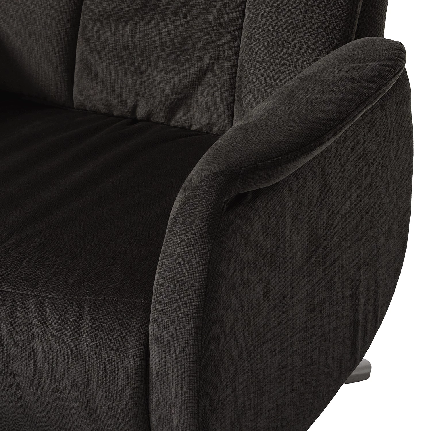 Loftscape Fauteuil de relaxation Allansford - Microfibre - Noir 13 Loftscape Fauteuil de relaxation Allansford - Microfibre - Noir – Image 11