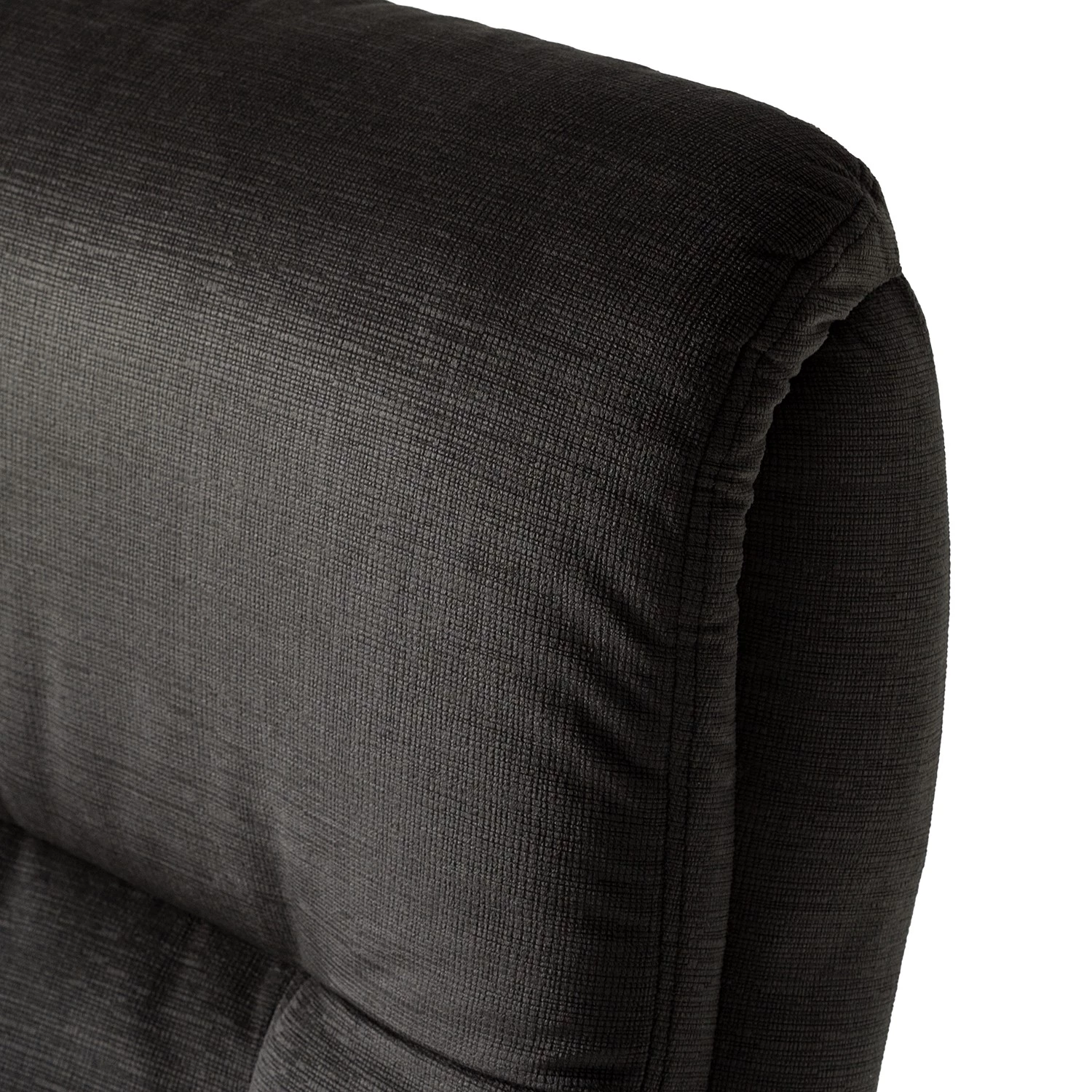 Loftscape Fauteuil de relaxation Allansford - Microfibre - Noir 14 Loftscape Fauteuil de relaxation Allansford - Microfibre - Noir – Image 12
