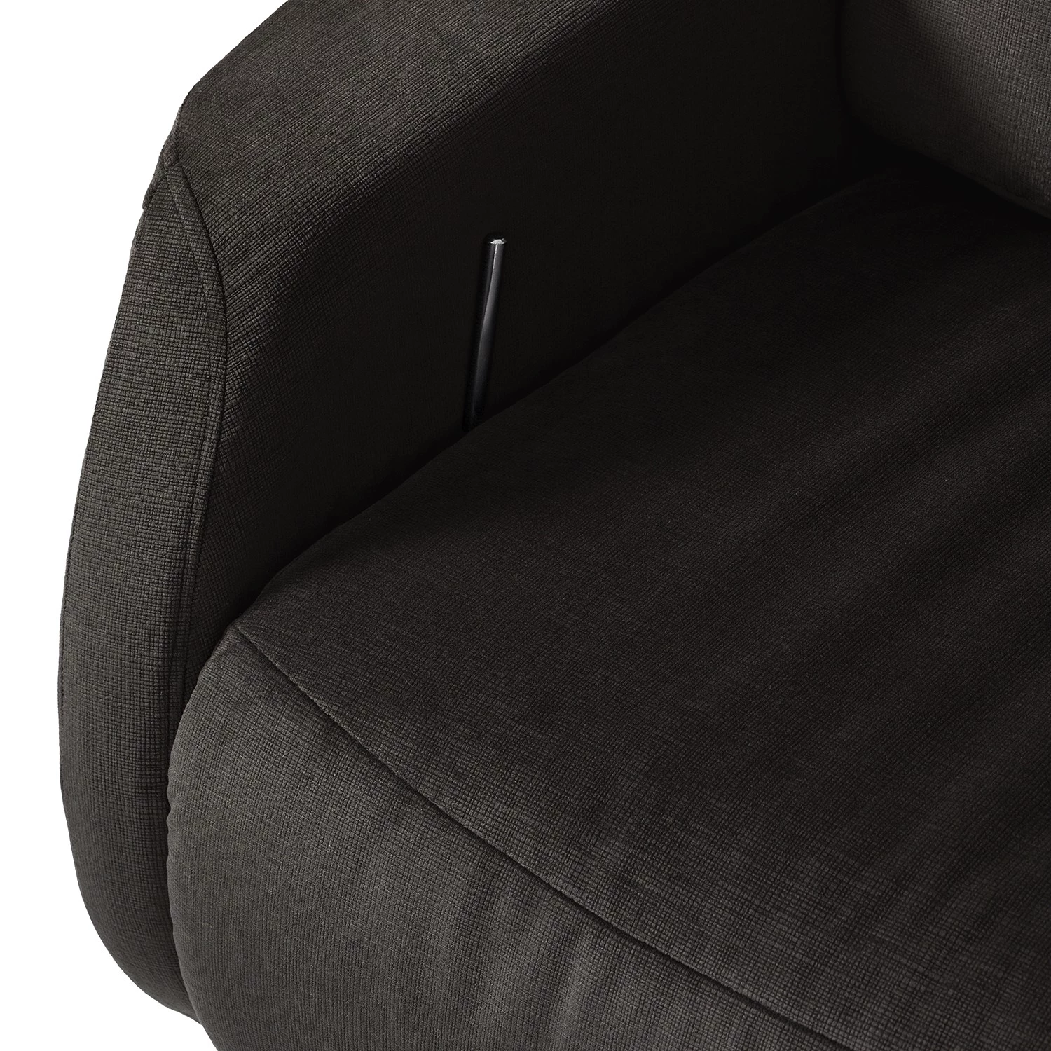 Loftscape Fauteuil de relaxation Allansford - Microfibre - Noir 15 Loftscape Fauteuil de relaxation Allansford - Microfibre - Noir – Image 13
