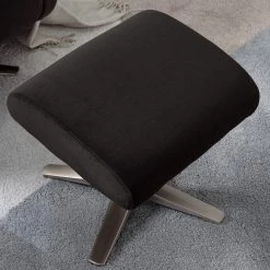 Loftscape Fauteuil de relaxation Allansford - Microfibre - Noir 39 Loftscape Fauteuil de relaxation Allansford - Microfibre - Noir -Meubles de salon Soldes 1000139828 201120 13455800042 DETAILS P000000001000139828