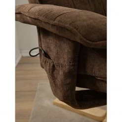 Loftscape Fauteuil de relaxation Wesburn I - Microfibre - Marron foncé 55 Loftscape Fauteuil de relaxation Wesburn I - Microfibre - Marron foncé -Meubles de salon Soldes 1000139830 200731 06144200006 DETAILS P000000001000139830