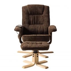Loftscape Fauteuil de relaxation Wesburn I - Microfibre - Marron foncé 34 Loftscape Fauteuil de relaxation Wesburn I - Microfibre - Marron foncé -Meubles de salon Soldes 1000139830 200731 14240100041 DETAILS P000000001000139830