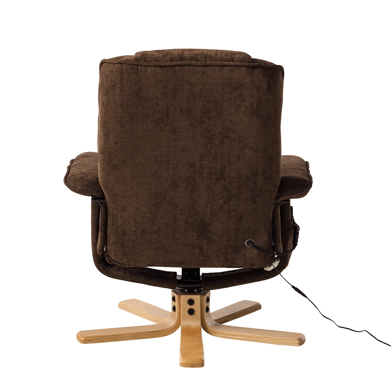 Loftscape Fauteuil de relaxation Wesburn I - Microfibre - Marron foncé 9 Loftscape Fauteuil de relaxation Wesburn I - Microfibre - Marron foncé – Image 7