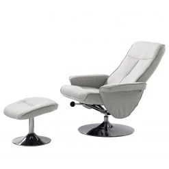 Loftscape Fauteuil de relaxation Selfors II - Tissage à plat - Gris clair -Meubles de salon Soldes 1000139831 201005 18065000039 DETAILS P000000001000139831