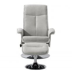 Loftscape Fauteuil de relaxation Selfors II - Tissage à plat - Gris clair -Meubles de salon Soldes 1000139831 201005 18065000041 DETAILS P000000001000139831