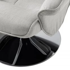 Loftscape Fauteuil de relaxation Selfors II - Tissage à plat - Gris clair -Meubles de salon Soldes 1000139831 201005 18065000047 DETAILS P000000001000139831