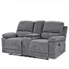 Loftscape Canapé relax Lixia (2 places) - Microfibre - Gris 1 Loftscape Canapé relax Lixia (2 places) - Microfibre - Gris -Meubles de salon Soldes 1000139832 200420 15490800102 IMAGE P000000001000139832