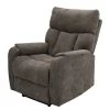 Loftscape Fauteuil TV Jumet - Microfibre - Gris foncé -Meubles de salon Soldes 1000139842 200114 12141800007 IMAGE P000000001000139842