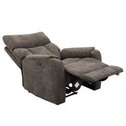 Loftscape Fauteuil TV Jumet - Microfibre - Gris foncé -Meubles de salon Soldes 1000139842 200114 12141800009 DETAILS P000000001000139842