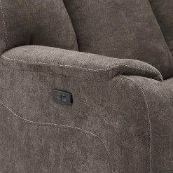 Loftscape Fauteuil TV Jumet - Microfibre - Gris foncé -Meubles de salon Soldes 1000139842 200114 12141800011 DETAILS P000000001000139842