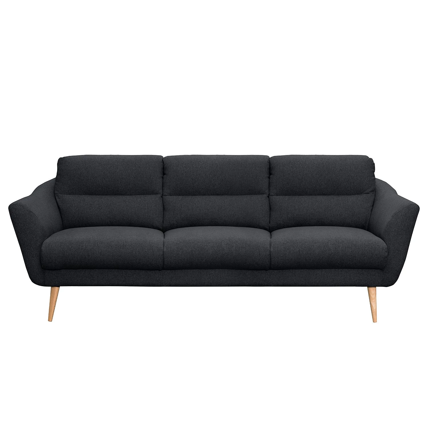 Norrwood Canapé Lucinda I (3 places) - Tissu - Tissu Hanabi: Anthracite - Beige 6 Norrwood Canapé Lucinda I (3 places) - Tissu - Tissu Hanabi: Anthracite - Beige – Image 4