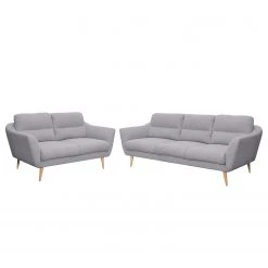 Norrwood Ensemble Lucinda I (2 éléments) - Tissu - Gris clair