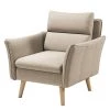 Norrwood Fauteuil Alpine I - Tissu - Taupe -Meubles de salon Soldes 1000142341 181213 18254700066 IMAGE P000000001000142341