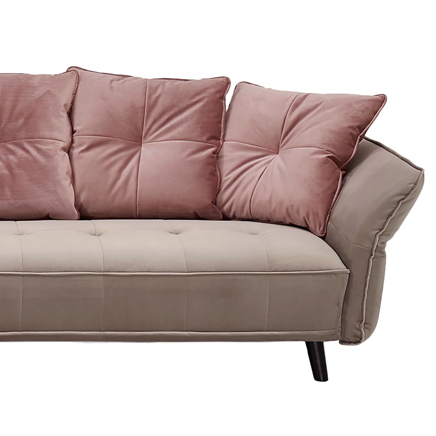 Velvet Studio Canapé d’angle Moreville II - Microfibre - Méridienne courte à gauche (vue de face) - Sans repose-pieds 7 Velvet Studio Canapé d’angle Moreville II - Microfibre - Méridienne courte à gauche (vue de face) - Sans repose-pieds – Image 5