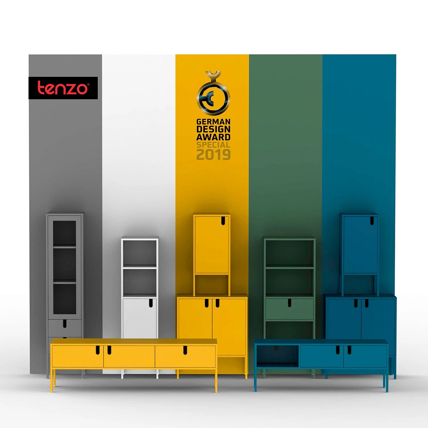 Tenzo Commode haute Uno II - Blanc 6 Tenzo Commode haute Uno II - Blanc – Image 4